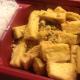 Tofu med risnudlar